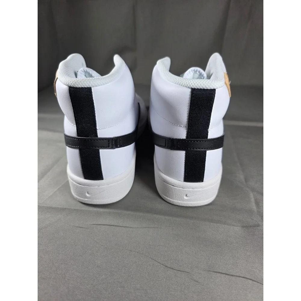 MENS Nike COURT ROYALE 2 MID Basketball Sneakers White Black Onyx Size‎ 10
